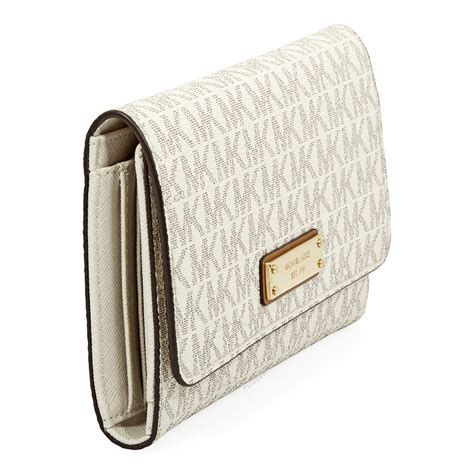 michael kors vanilla wallet|michael kors wallet for sale.